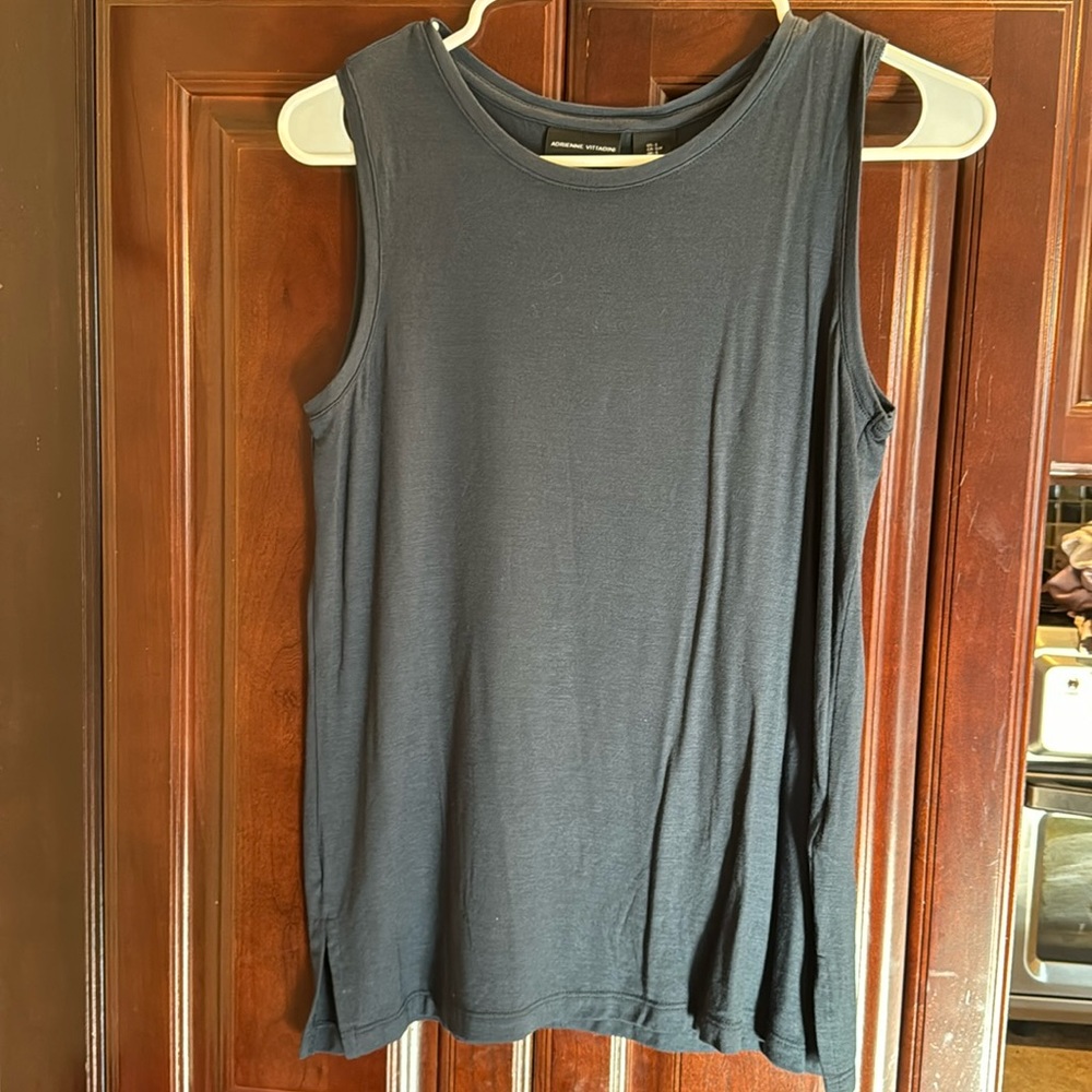 NWT Navy Blue Adrienne Vittadini Tank Top Size S